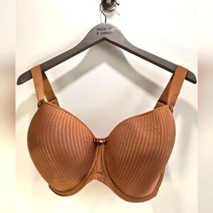 Freya Women's Idol Underwire Molded T-Shirt Bra Size 32KAA105 Women's Brown Bra
